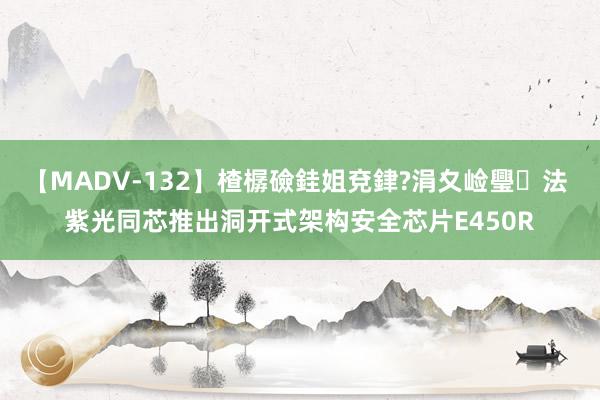 【MADV-132】楂樼礆銈姐兗銉?涓夊崄璺法 紫光同芯推出洞开式架构安全芯片E450R